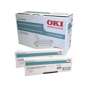 Genuine OKI Yellow Image Drum (40,000 pages) 45103719
