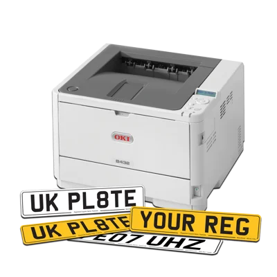 OKI B433 Number Plate Printer