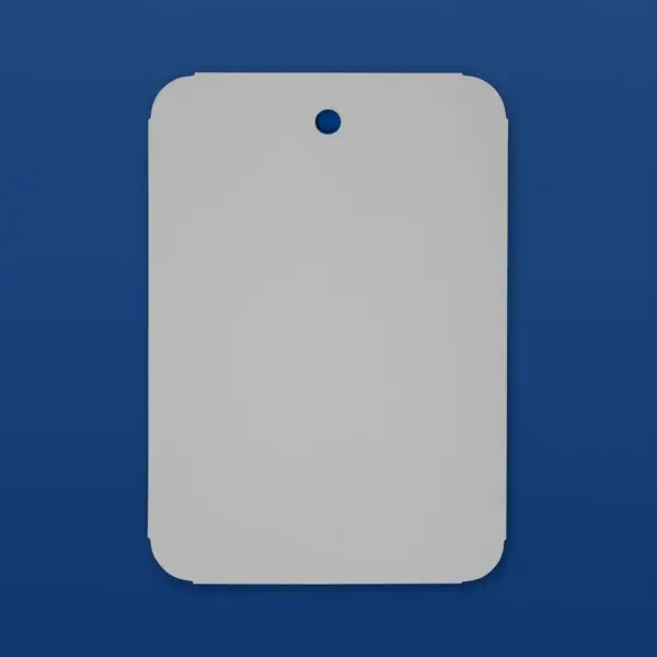 White Horticultural Swing Tags, 70 × 99 mm — product view 1