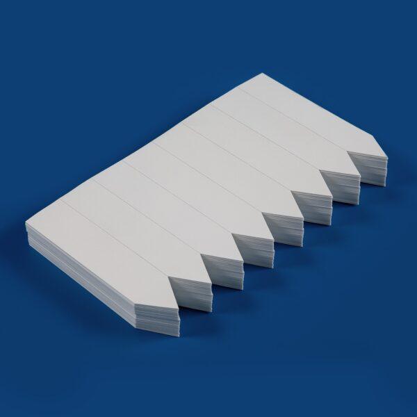 White Gloss Stick-In Plant Labels, 115 × 25 mm — product view 1
