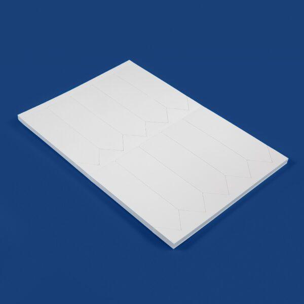 White Gloss Stick-In Plant Labels, 137 × 40 mm — product view 1